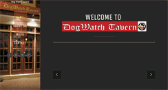 Desktop Screenshot of dogwatchtavern.com